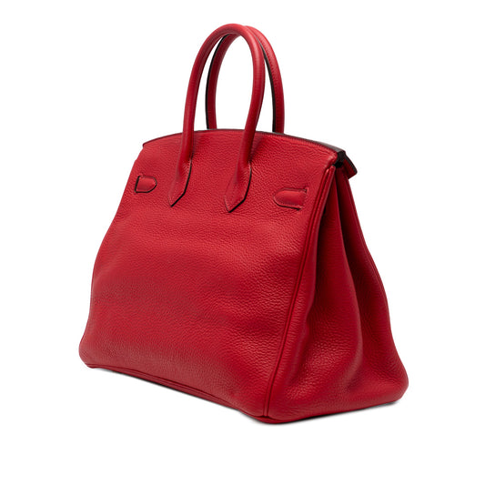Hermès Birkin 35 – Togo Rouge Vif – 2012 – ▢P