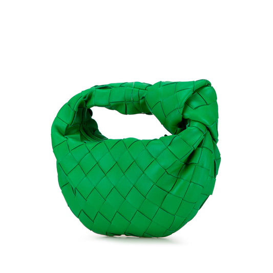 Bottega Veneta Candy Jodie Intrecciato Pelle Nappa Verde Parakeet 2020 – 13 cm