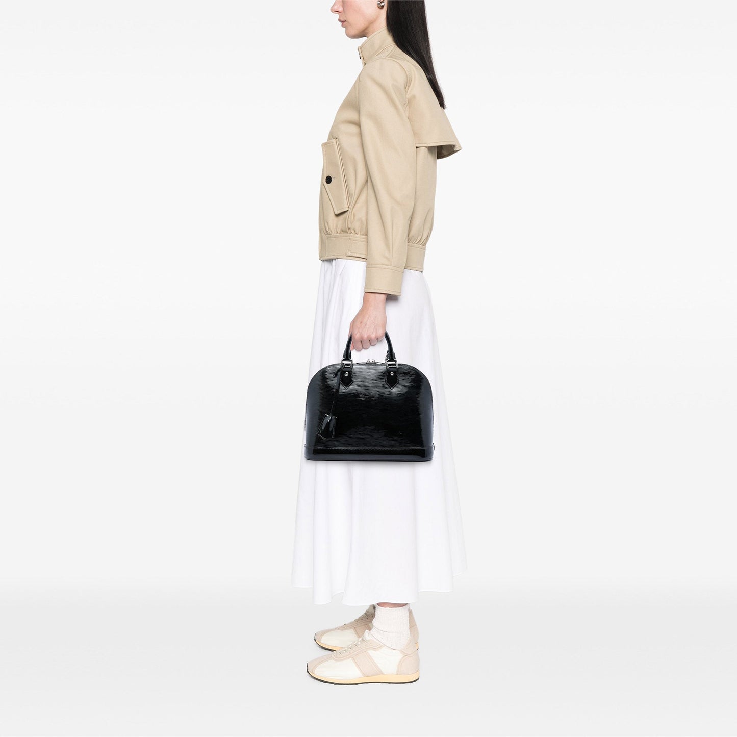 Louis Vuitton Alma PM Pelle Epi Electric Nera 2013 – 31 cm