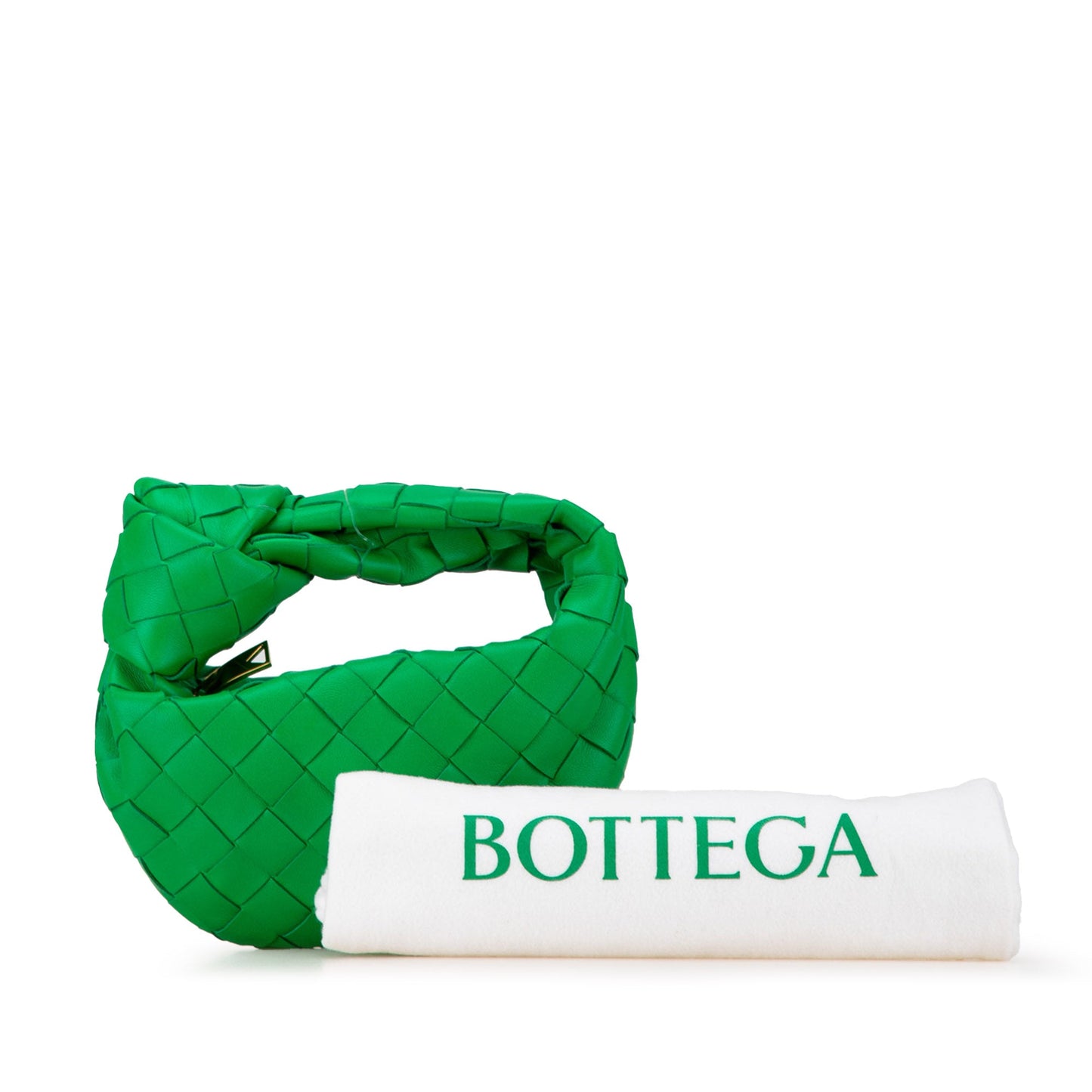 Bottega Veneta Candy Jodie Intrecciato Pelle Nappa Verde Parakeet 2020 – 13 cm