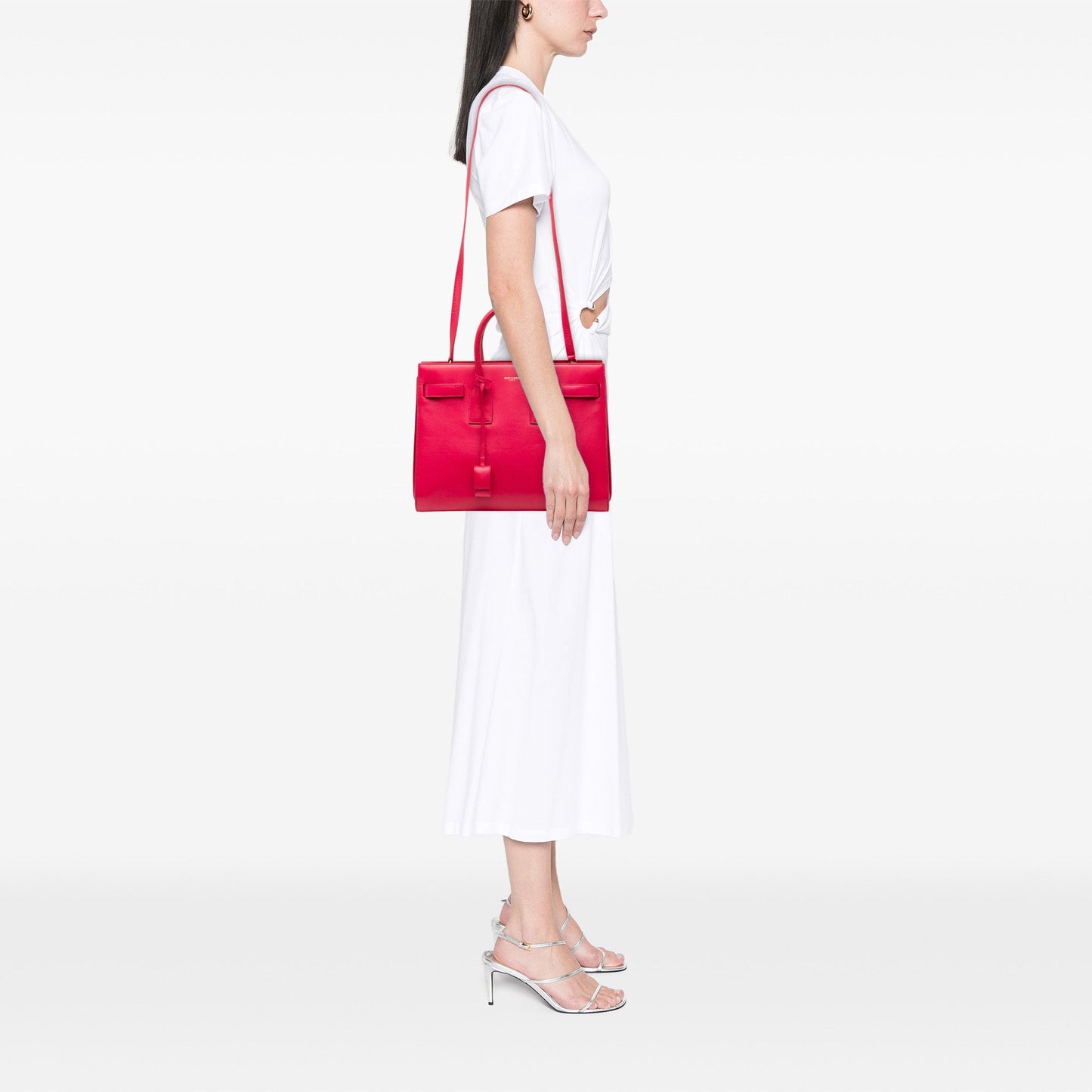 Saint Laurent Sac de Jour Small Pelle di Vitello Rosa Fucsia 2013 – 32 cm