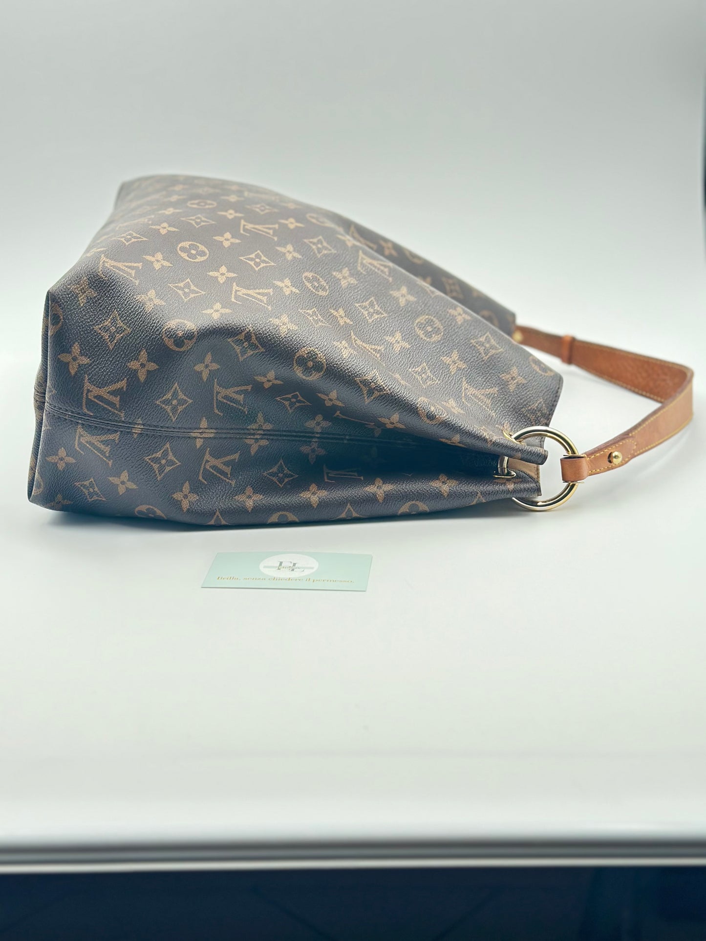 Louis Vuitton “Graceful MM” Monogram Canvas Hobo