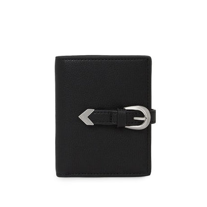 Karl Lagerfeld Jeans – Portafoglio Donna in tinta unita con dettaglio iconico