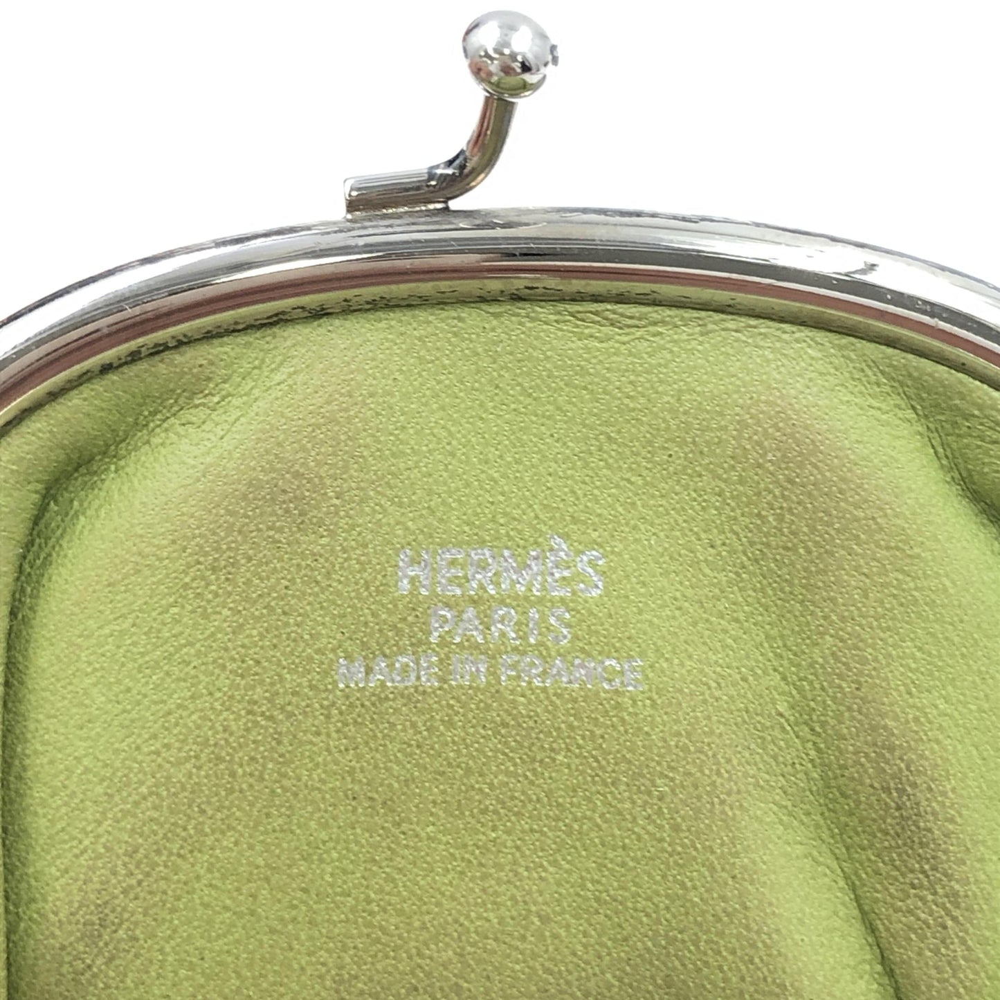 Hermès Porta-monete Vibrato Pelle Multicolore – Clic-Clac