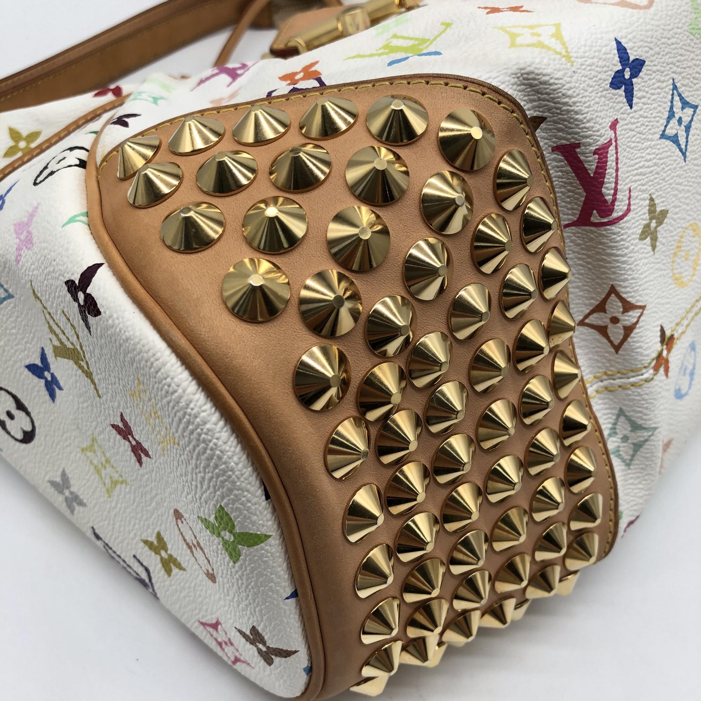 Louis Vuitton Chrissie MM Monogram Multicolore Blanc – 38 cm