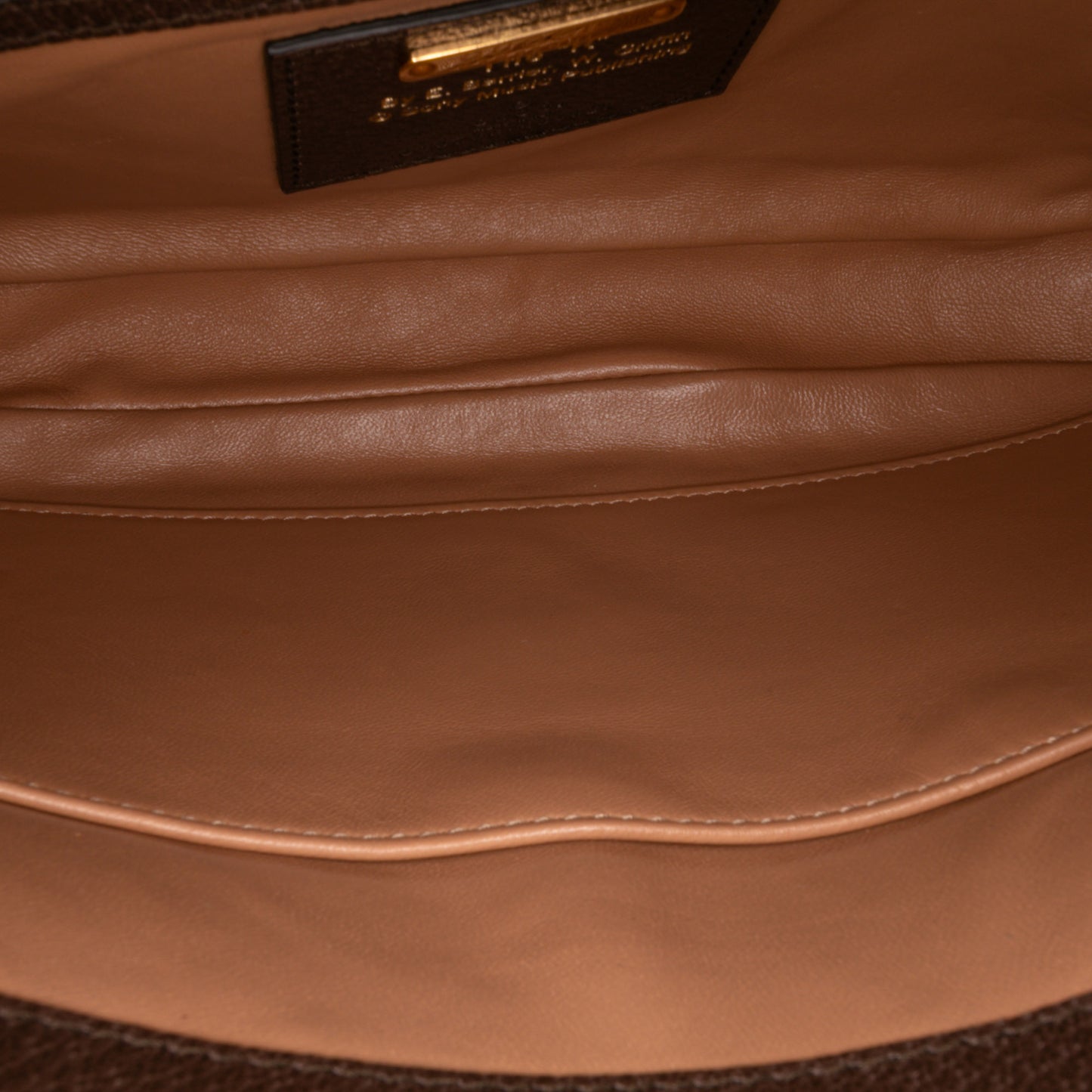 Gucci Jackie 1961 tela stampata con finiture in pelle – Marrone
