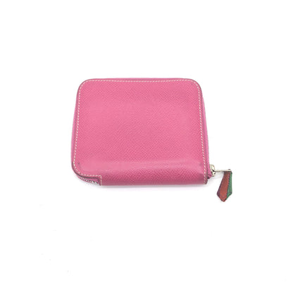 Hermès Azap Compact Silk'In Pelle Epsom Fucsia – 12 cm