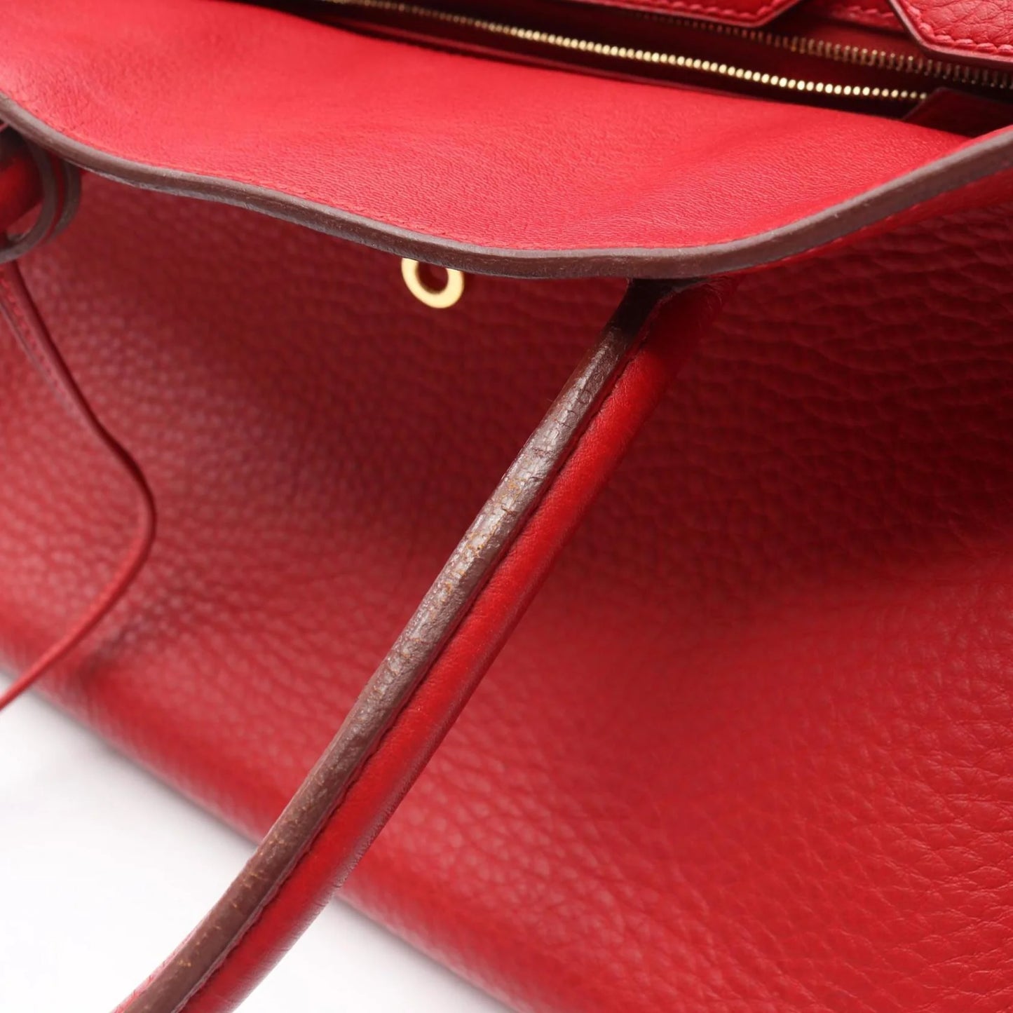 HERMES - Borsa Hermes Birkin 35, pelle, Fjord, da donna, rossa