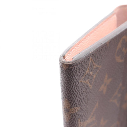 Louis Vuitton Portafoglio Sarah Monogram Canvas & Pelle Rosa Ballerina – Marrone/Rosa