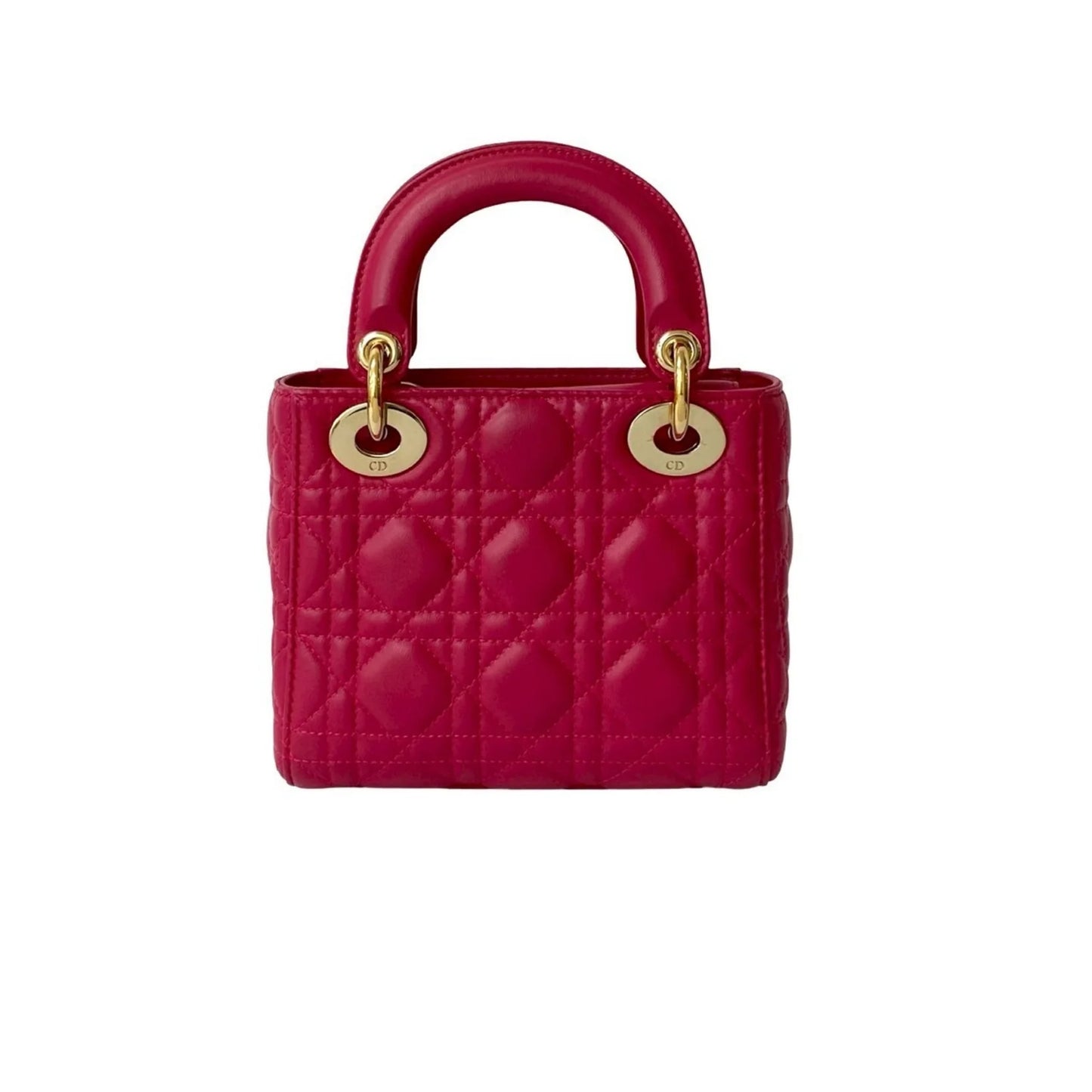 Dior Lady Dior Mini – Pelle Rosa – Con Tracolla