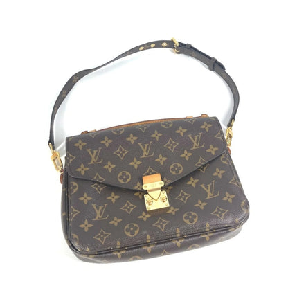 Louis Vuitton  LOUIS VUITTON M40780 Monogram Metis MM Pochette, Borsa a spalla/Borsa a mano bidirezionale, Tela, Donna, Marrone