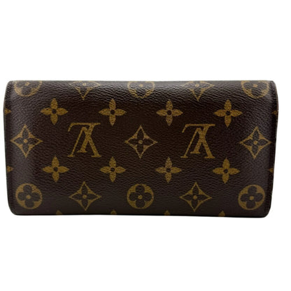 Louis Vuitton – Portafoglio Emilie Monogram Lungo Marrone