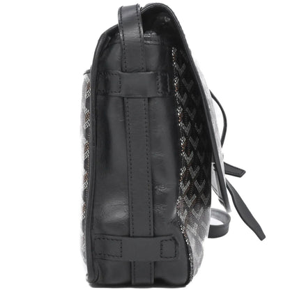 Goyard Belvedere MM – Monogram Canvas e Pelle Nera