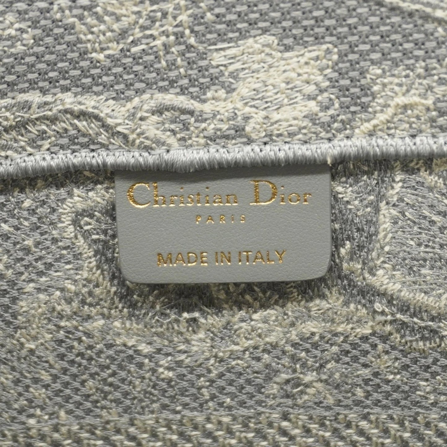 Dior Book Tote – Tela Grigia – Medium