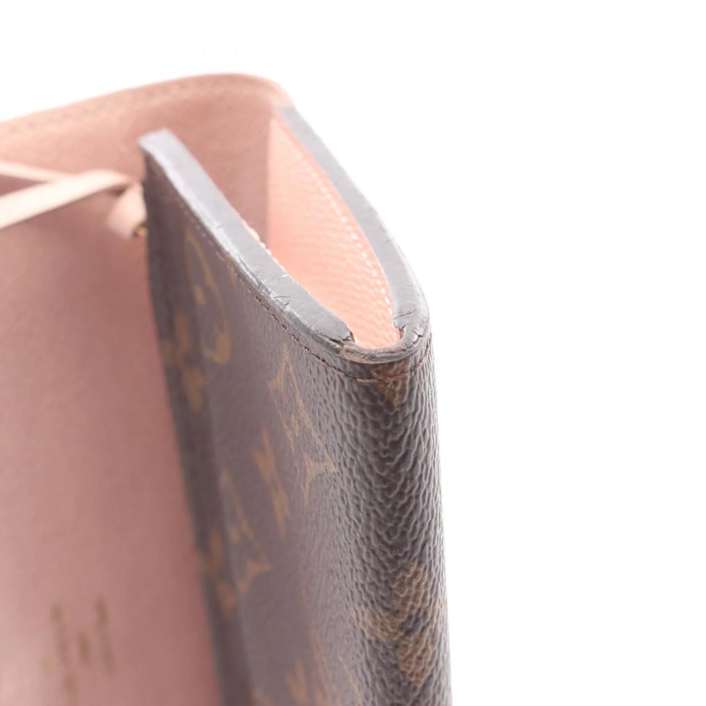 Louis Vuitton Portafoglio Sarah Monogram Canvas & Pelle Rosa Ballerina – Marrone/Rosa