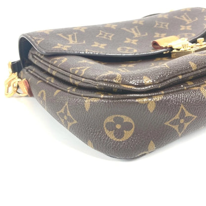 Louis Vuitton  LOUIS VUITTON M40780 Monogram Metis MM Pochette, Borsa a spalla/Borsa a mano bidirezionale, Tela, Donna, Marrone