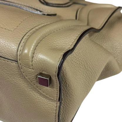 Céline Luggage Micro Tote – Pelle Beige