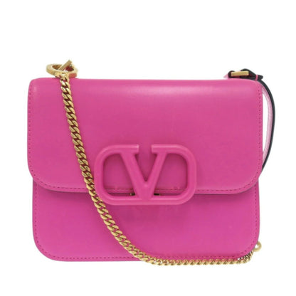 Valentino Garavani – Borsa a tracolla in pelle rosa