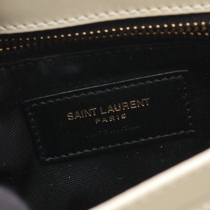 Saint Laurent LouLou Toy in pelle trapuntata avorio