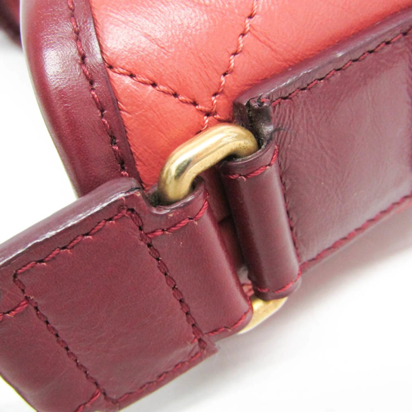 Chanel Gabrielle Hobo Small Vitello Invecchiato Bicolor Rosa/Bordeaux 2018 – 20 cm