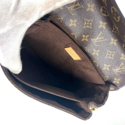 Louis Vuitton  LOUIS VUITTON M40780 Monogram Metis MM Pochette, Borsa a spalla/Borsa a mano bidirezionale, Tela, Donna, Marrone