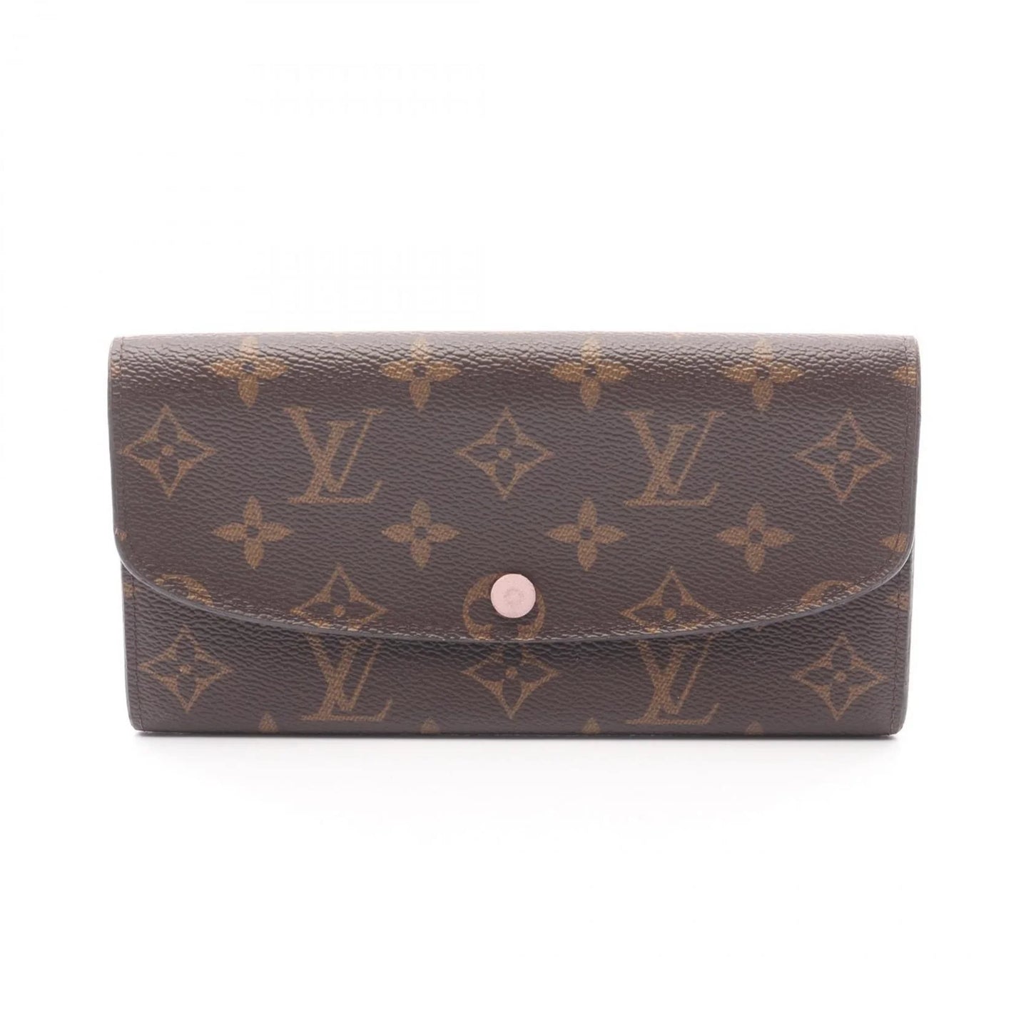 Louis Vuitton Portafoglio Sarah Monogram Canvas & Pelle Rosa Ballerina – Marrone/Rosa