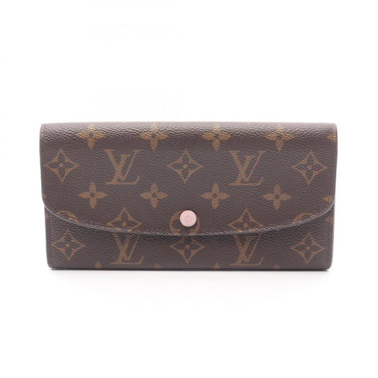 Louis Vuitton Portafoglio Sarah Monogram Canvas & Pelle Rosa Ballerina – Marrone/Rosa