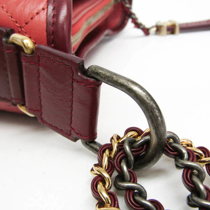 Chanel Gabrielle Hobo Small Vitello Invecchiato Bicolor Rosa/Bordeaux 2018 – 20 cm