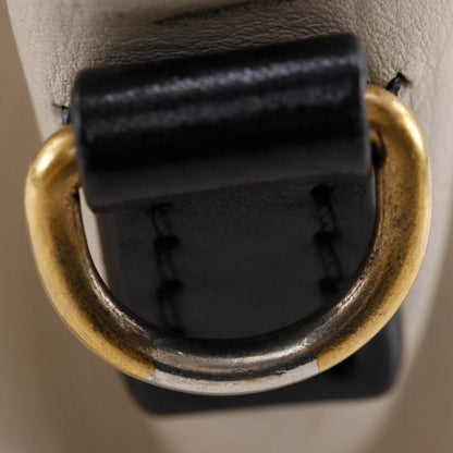 Céline Nano Luggage in Pelle Tricolore – Nero, Marrone e Bianco Sporco