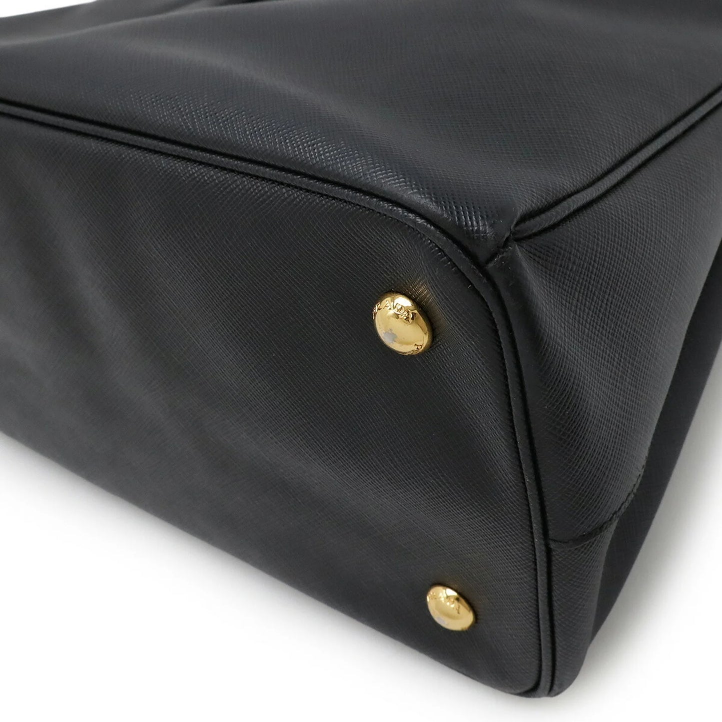 Prada Galleria BN1801 – Borsa a mano/tracolla in pelle Saffiano nera