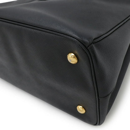 Prada Galleria BN1801 – Borsa a mano/tracolla in pelle Saffiano nera