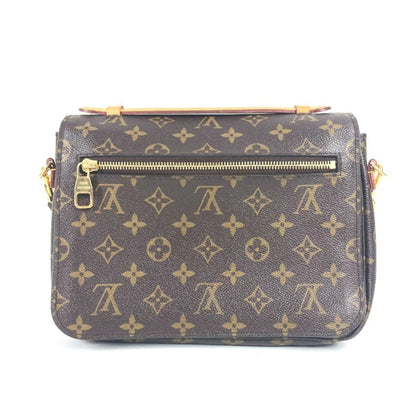 Louis Vuitton  LOUIS VUITTON M40780 Monogram Metis MM Pochette, Borsa a spalla/Borsa a mano bidirezionale, Tela, Donna, Marrone
