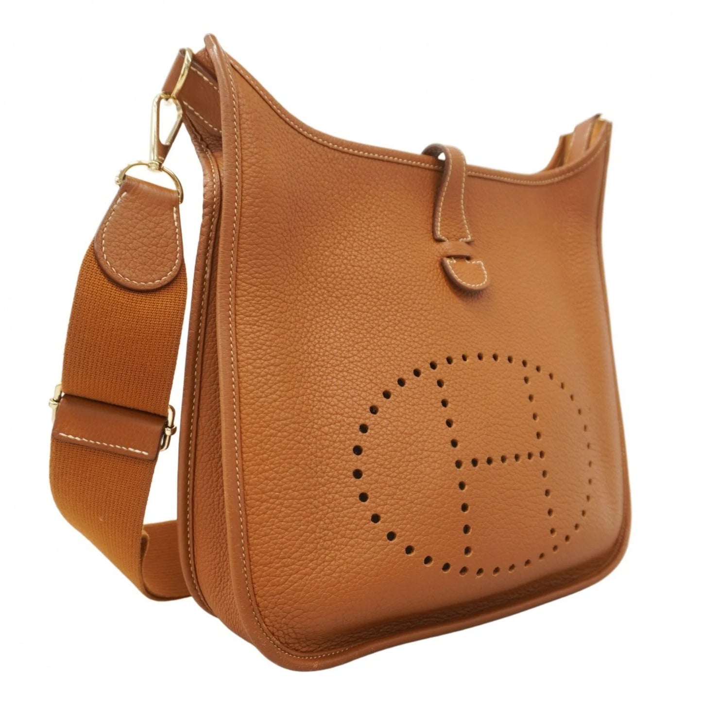 Hermès – Evelyne PM Taurillon Clemence Gold (2000)