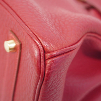 Hermès Birkin 35 in Pelle Togo Rouge Casaque – Oro