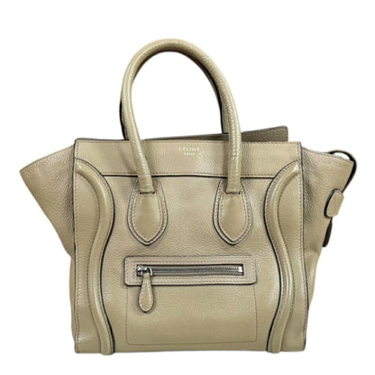 Céline Luggage Micro Tote – Pelle Beige