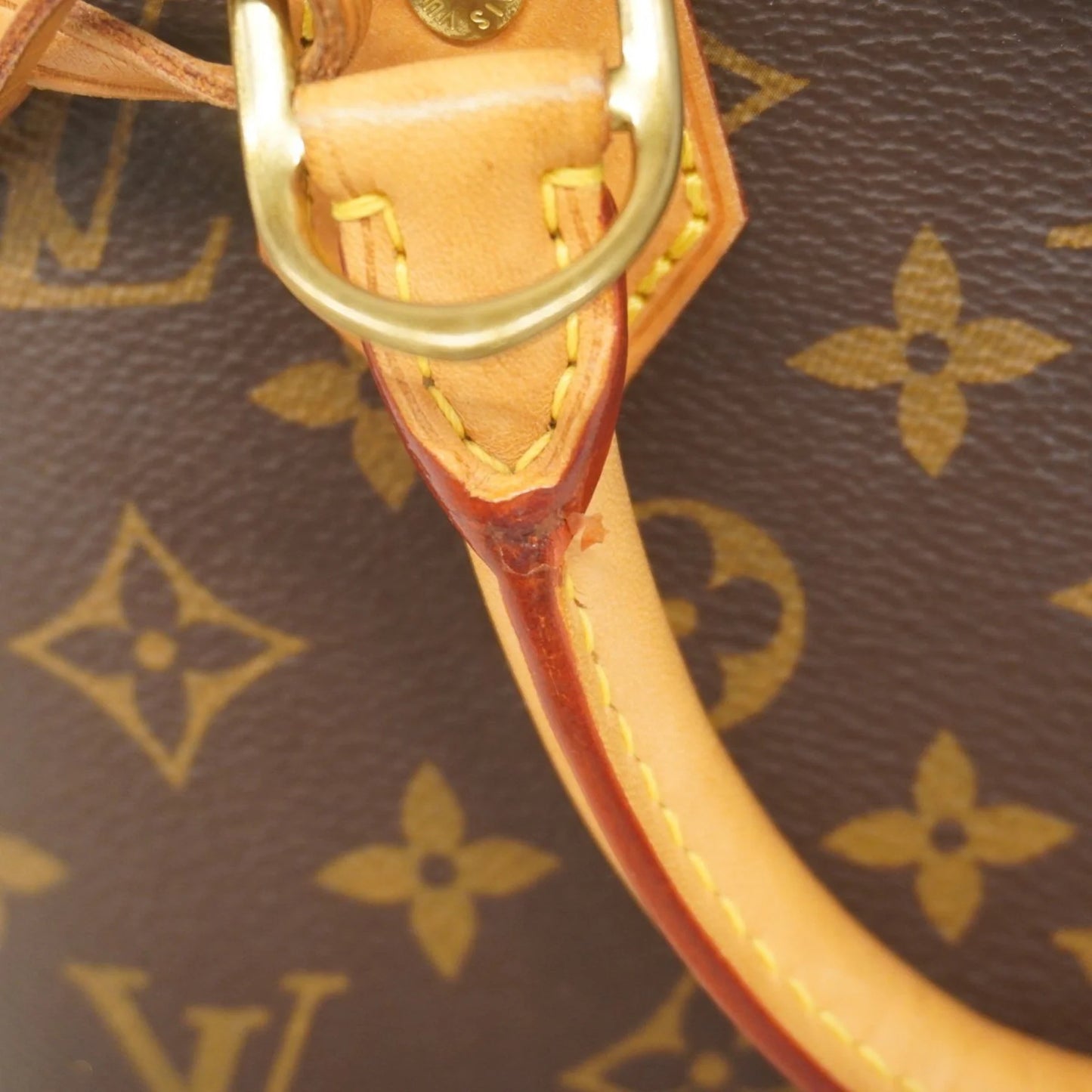 Louis Vuitton  Borsa a mano Louis Vuitton Monogram Alma BB M46990 marrone da donna