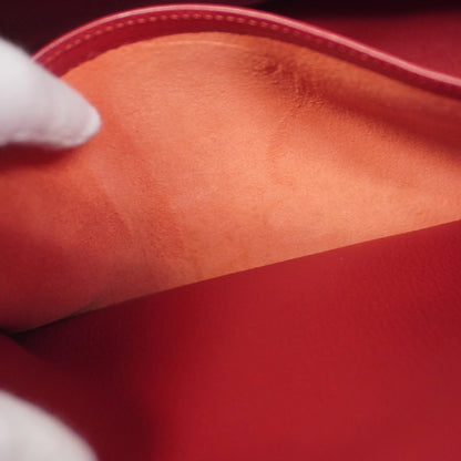 Hermès Birkin 35 in Pelle Togo Rouge Casaque – Oro