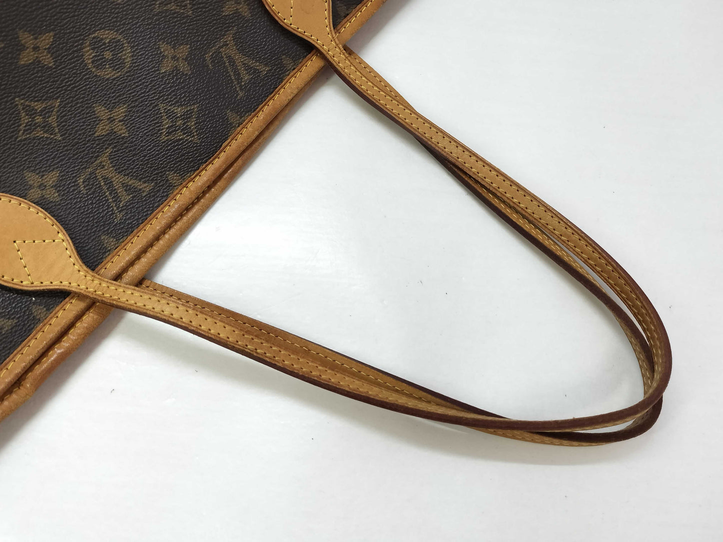 Louis Vuitton Neverfull MM Tela Monogram Marrone – Vintage