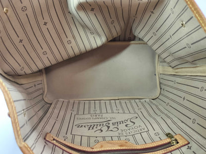 Louis Vuitton Neverfull MM Tela Monogram Marrone – Vintage