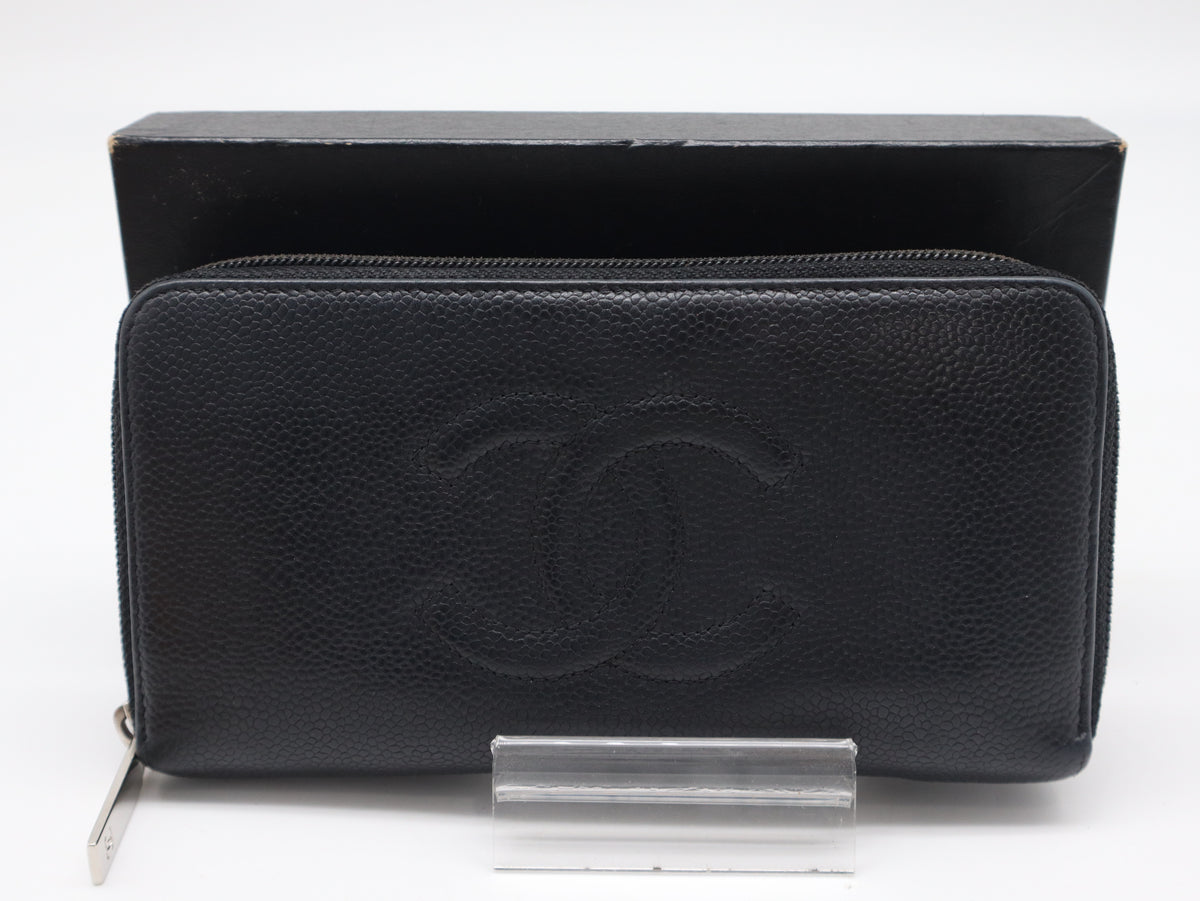 Chanel	Portefeuille long CC logo