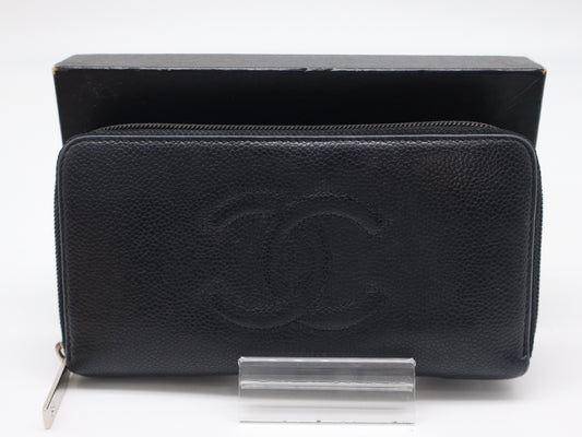 Chanel	Portefeuille long CC logo