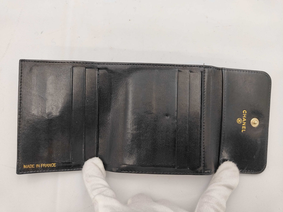 Chanel Portafoglio lungo logo CC