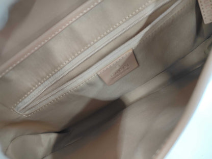Gucci Jackie in Tela Bianca e Pelle