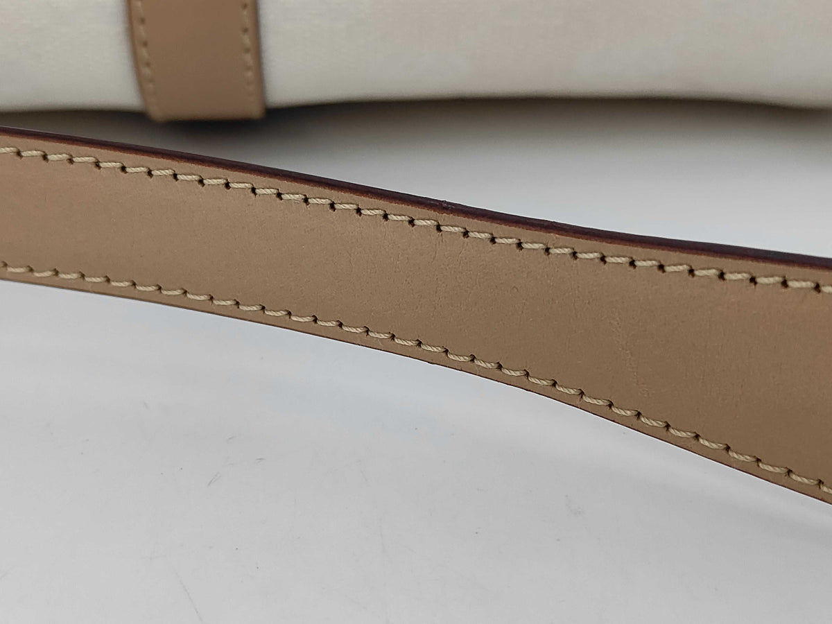 Gucci Jackie in Tela Bianca e Pelle