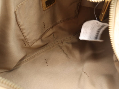 Fendi Hobo Zucchino in Tela Beige