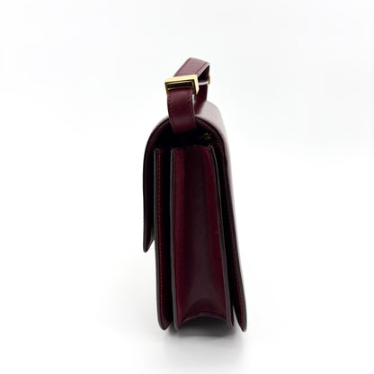 Celine Classic Box Medium Bordeaux