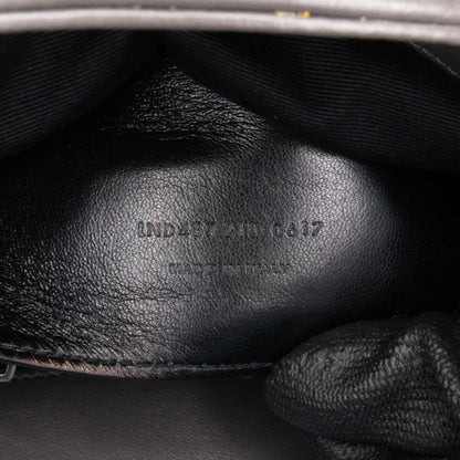Saint Laurent Piccola borsa a tracolla LouLou in pelle di vitello con monogramma