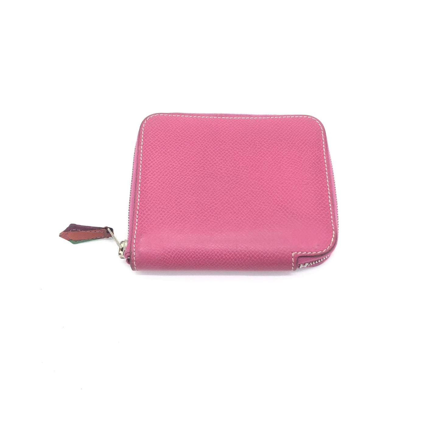 Hermès Azap Compact Silk'In Pelle Epsom Fucsia – 12 cm