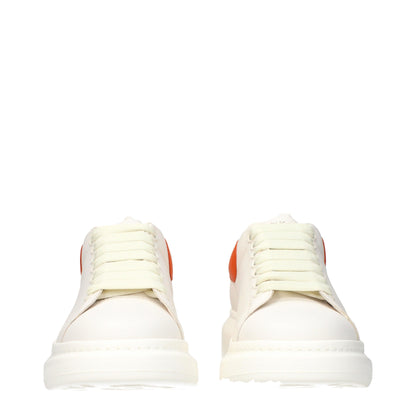 Alexander McQueen Oversize Sneakers – Bianco & Arancione – Uomo