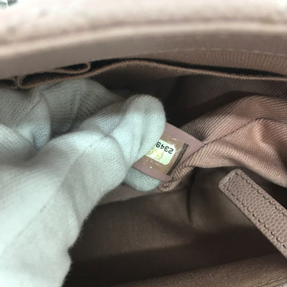 Chanel Coco Handle in pelle rosa trapuntata – Medium